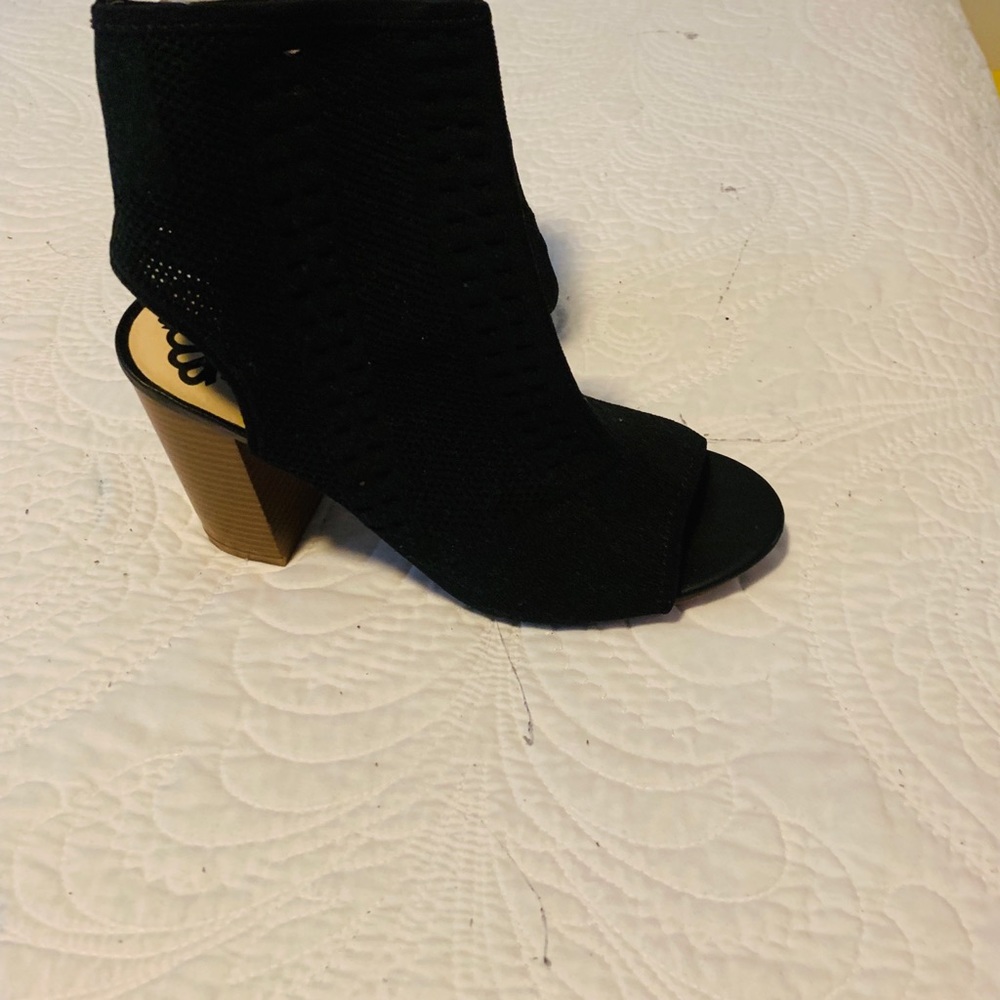Fergie open toe bootie